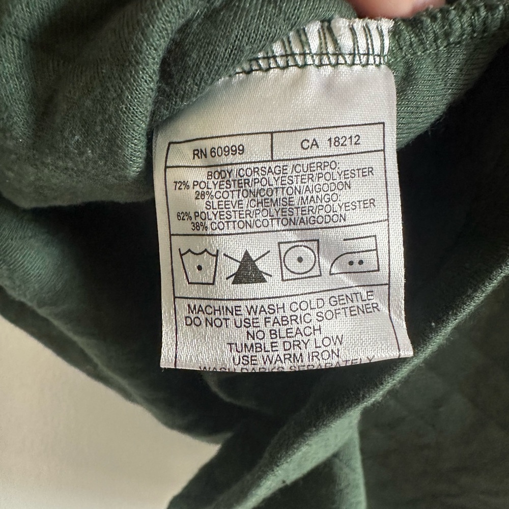 Antigua Colorado State University Rams Green Pullover Sweater size Large EUC - Picture 6 of 7
